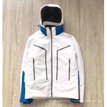 Fashion Men Waterproof White Snow Wear Ski Jacket